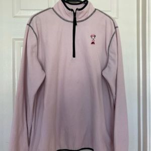 Disney Minnie Mouse Sweater light pink with black trimming
